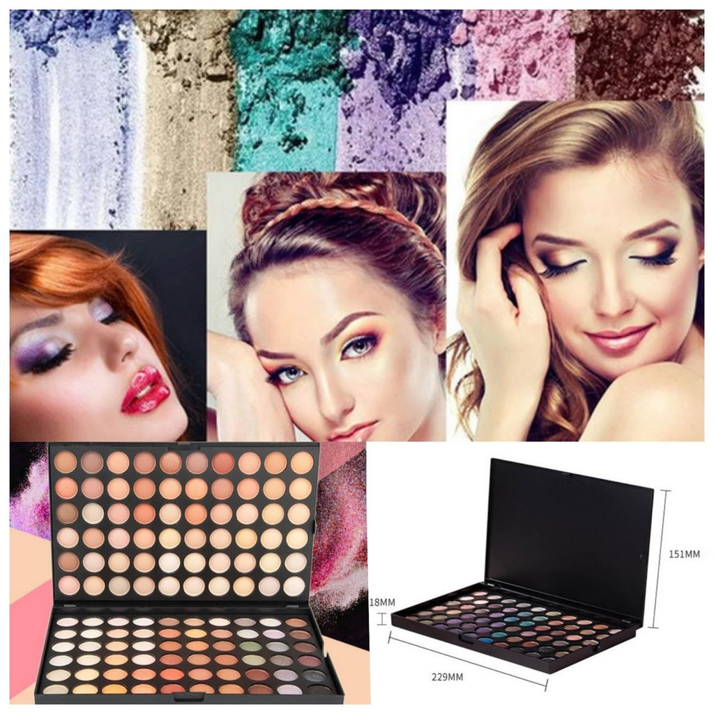 Joyeee 120 Nude Eyeshadow Palette – Multicolor, Highly Pigmented, Sweatproof