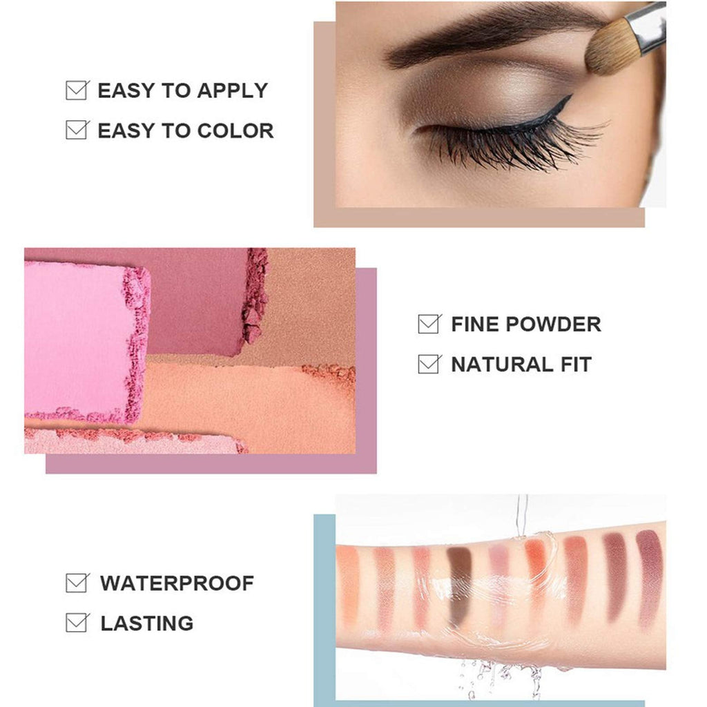 Joyeee 120 Nude Eyeshadow Palette – Multicolor, Highly Pigmented, Sweatproof