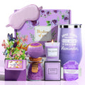 Joyvella Lavender Spa Gift Set – Birthday Gift for Women, Get Well Gift & Self-Care Box