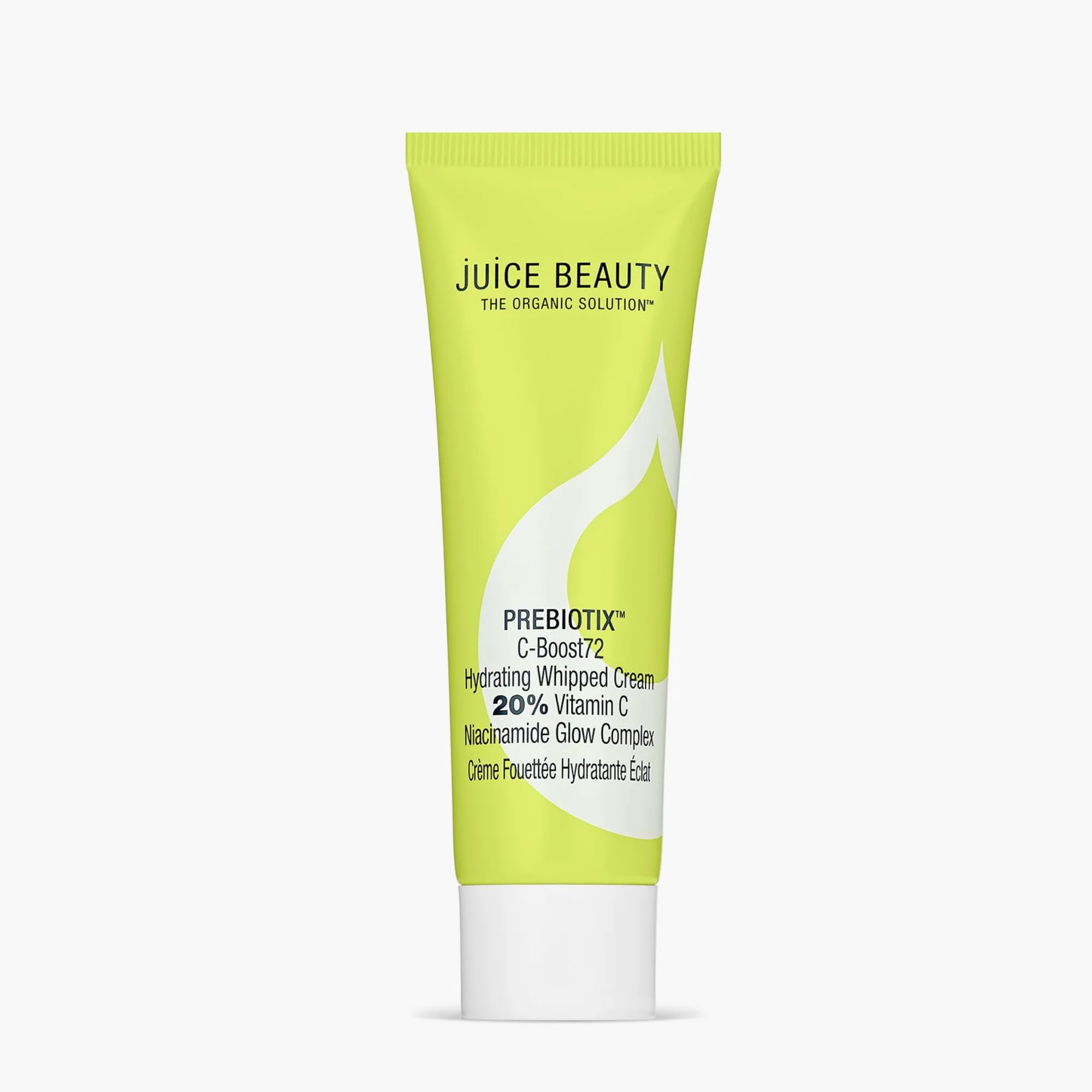 Juice Beauty PREBIOTIX C-Boost72 Hydrating Whipped Cream – 50 mL, 20% Vitamin C Niacinamide Glow Complex (Vegan)