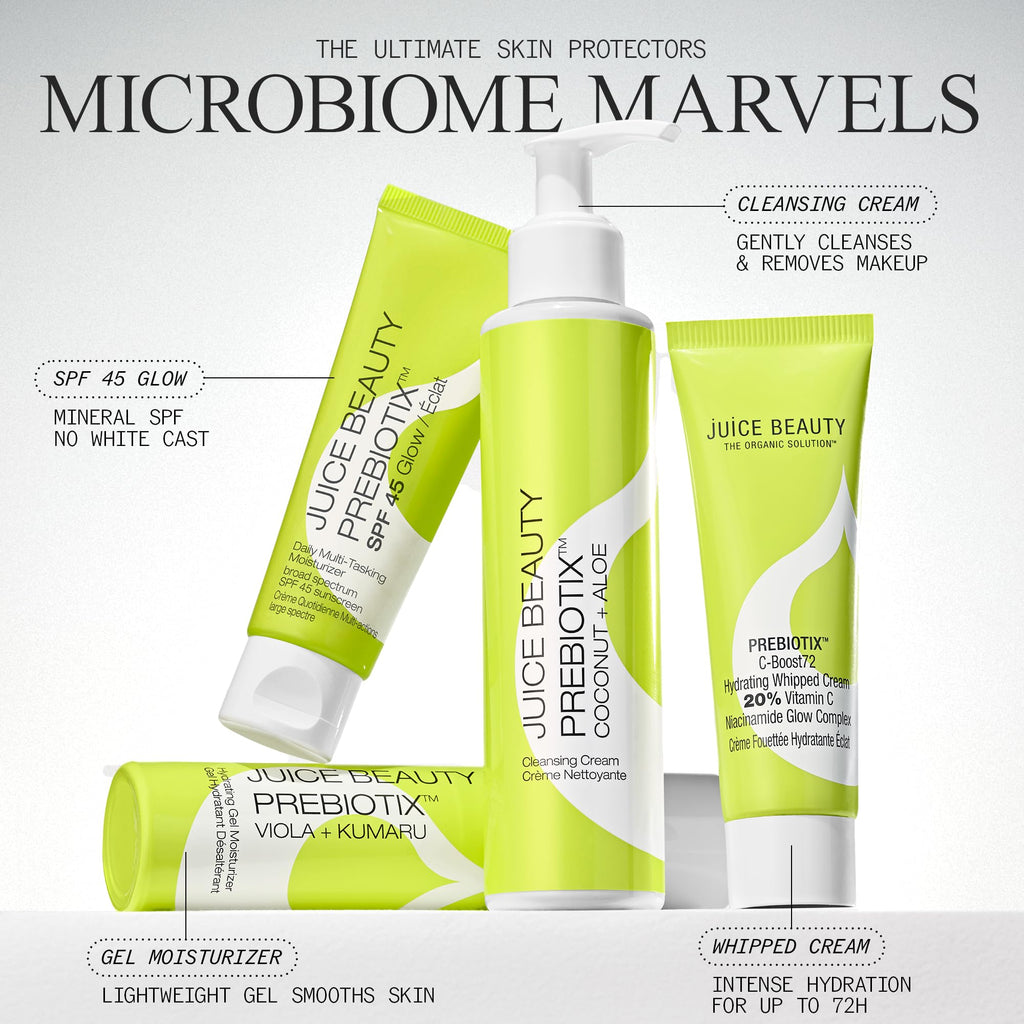 Juice Beauty PREBIOTIX C-Boost72 Hydrating Whipped Cream – 50 mL, 20% Vitamin C Niacinamide Glow Complex (Vegan)