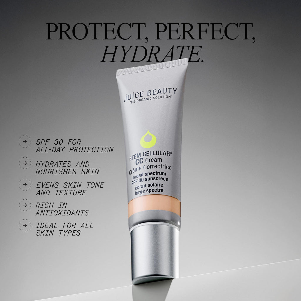 Juice Beauty Stem Cellular CC Cream SPF 30 Deep Glow – 50 mL | Vegan, Cruelty-Free