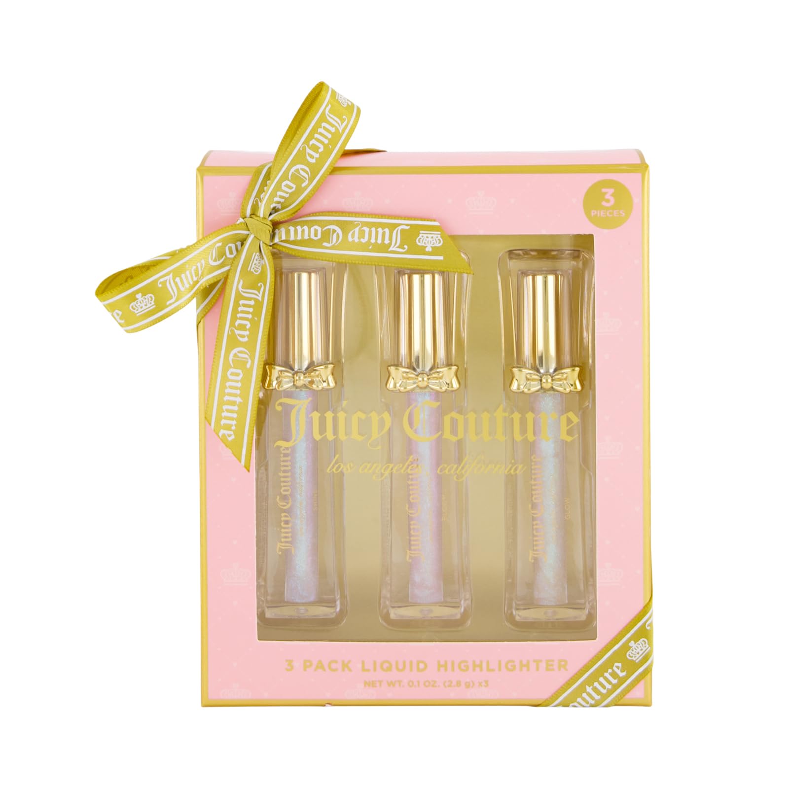 Juicy Couture 3 Pack Liquid Highlighter – Bloom, Shine & Glow | Buildable & Lightweight