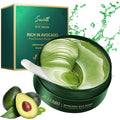 JULYBRO Avocado Vera Under Eye Masks – 60 Pcs for Puffiness & Dark Circles