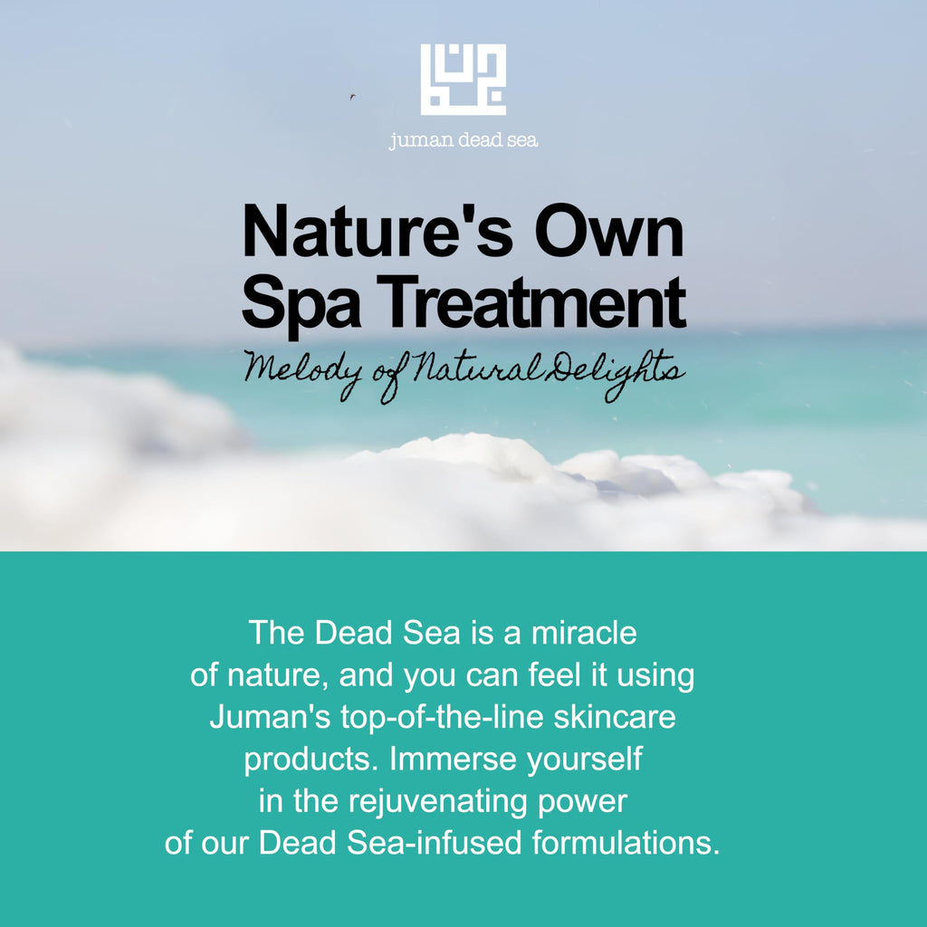 JUMAN Dead Sea Leave-In Conditioner for Curly Hair – Argan Oil & Plant Extracts, Hydrating 13.5 oz