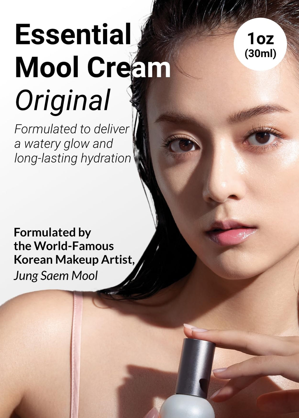 JUNG SAEM MOOL Essential Mool Cream | Lightweight Hydration with Ceramide & Panthenol