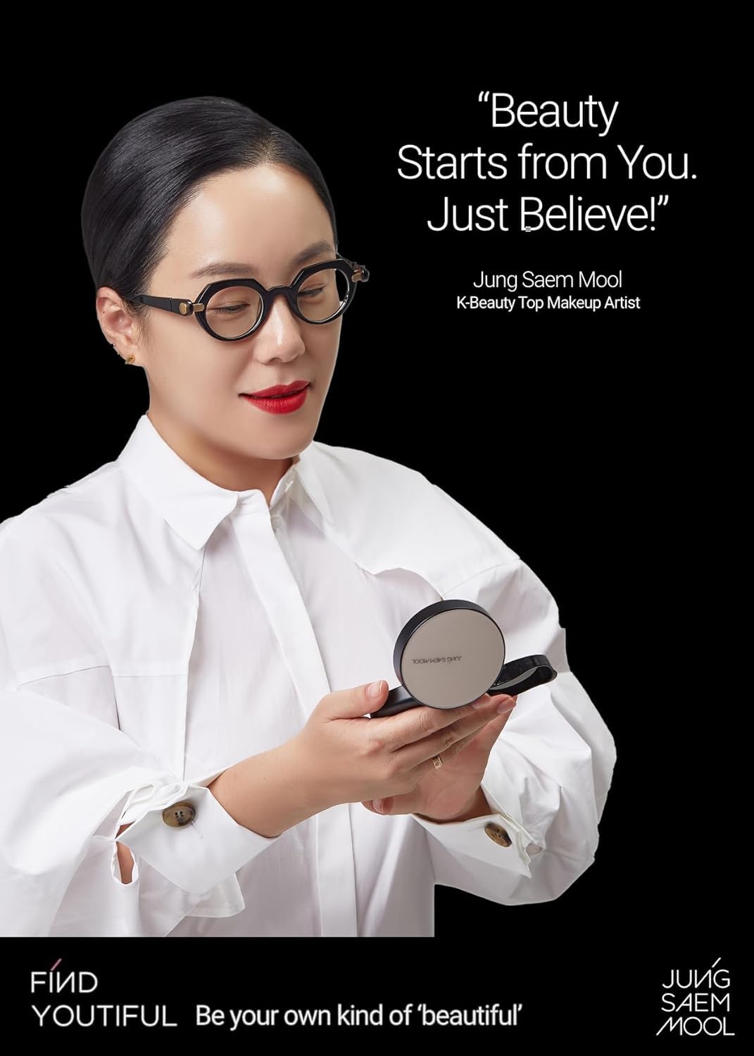 JUNG SAEM MOOL Essential Skin Nuder Cushion 21 Medium – Refill Only, SPF 50, Natural Radiant Finish