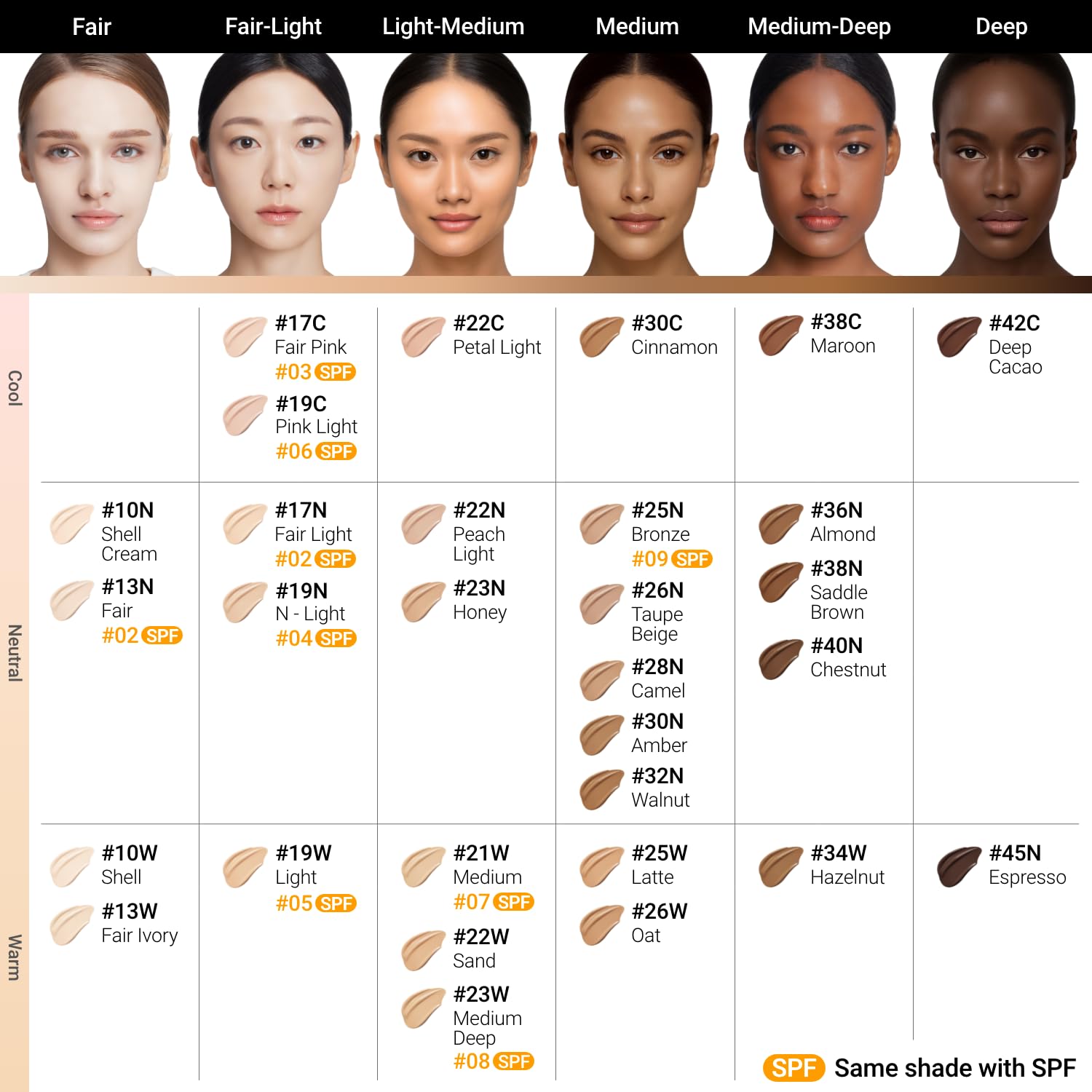 JUNG SAEM MOOL Essential Skin Nuder Cushion 25N Bronze – Buildable Coverage, Natural Radiant Finish (No Refill)