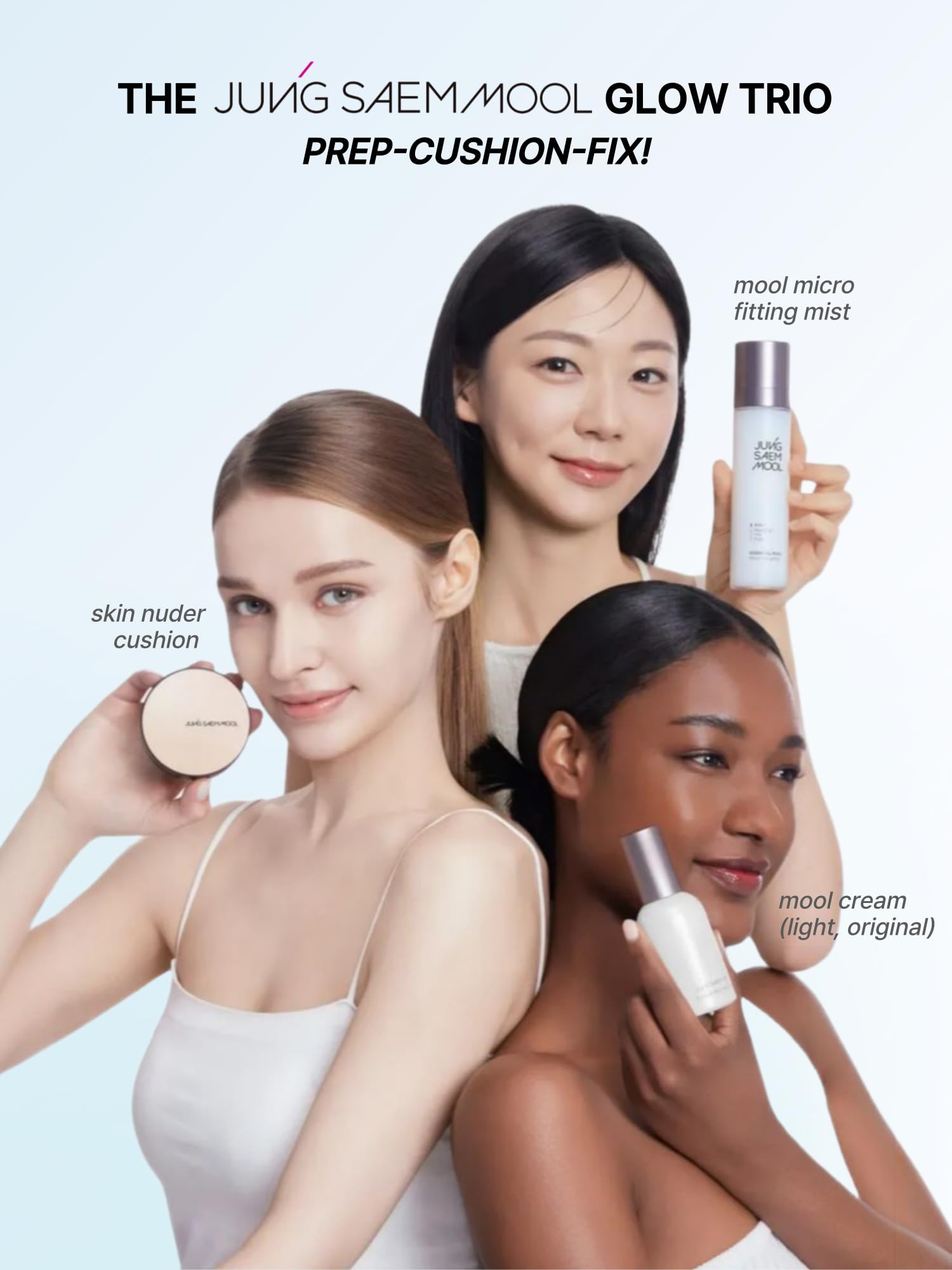 JUNG SAEM MOOL Essential Skin Nuder Cushion 25N Bronze – Buildable Coverage, Natural Radiant Finish (No Refill)