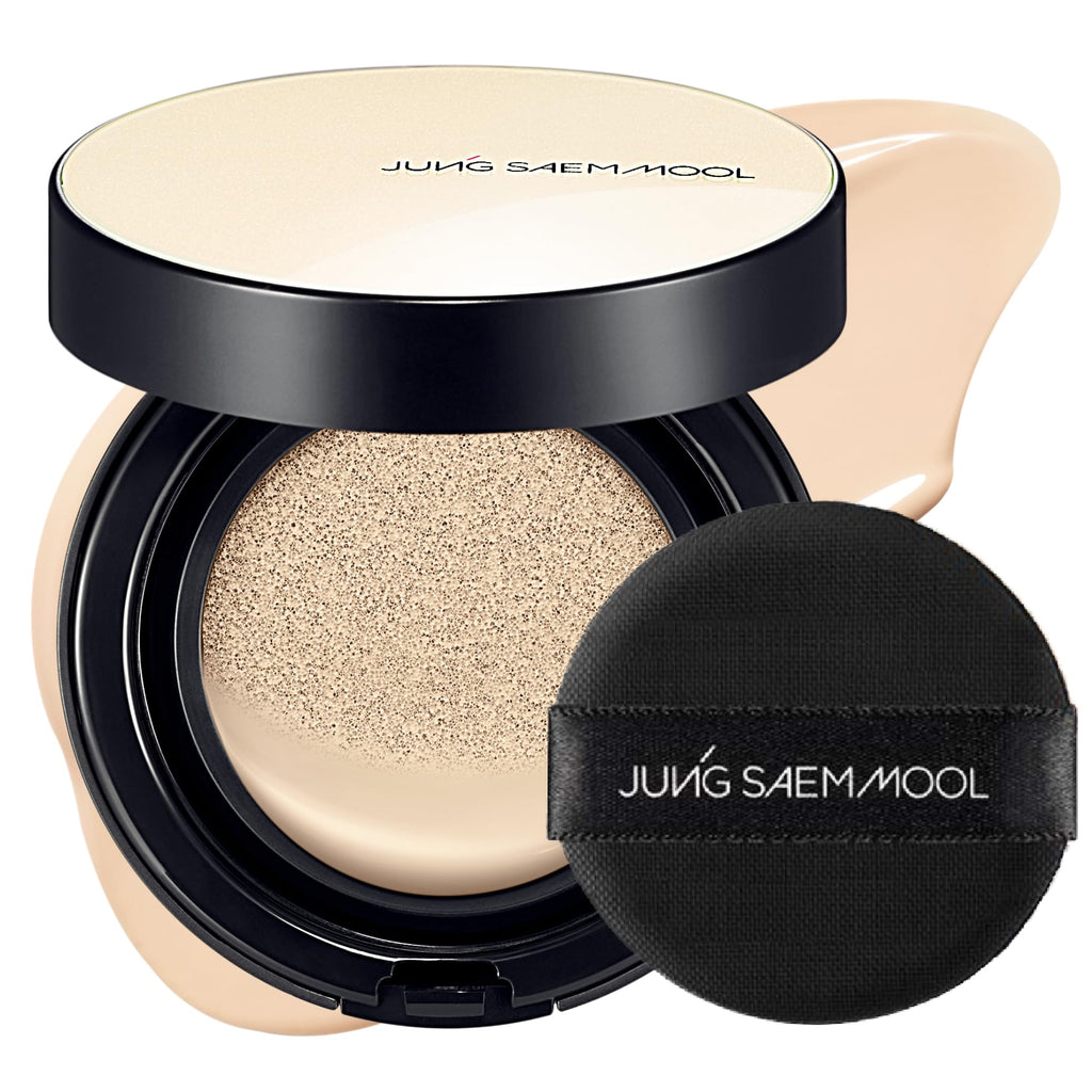 JUNG SAEM MOOL SPF Essential Skin Nuder Cushion (17 Fair Light) – SPF50, Natural Finish (Refill Not Included)