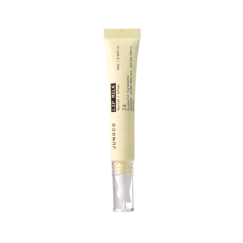 JUNO & Co. Lip Milk: 2-in-1 Hydrating Lip Balm by Day, Intensive Lip Mask by Night 10ml / 0.33 fl oz
