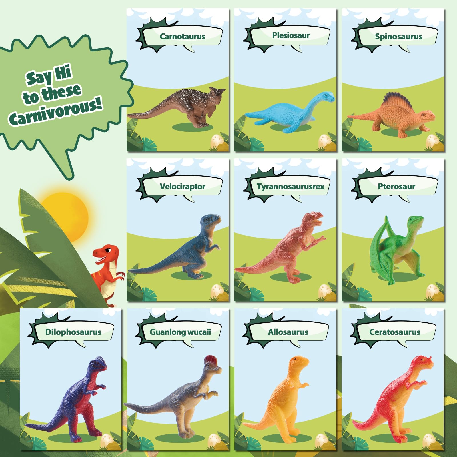 JuraFizz Dinosaur Bath Bombs for Kids – 20 Pack with Surprise Inside & Exclusive Dino Toys