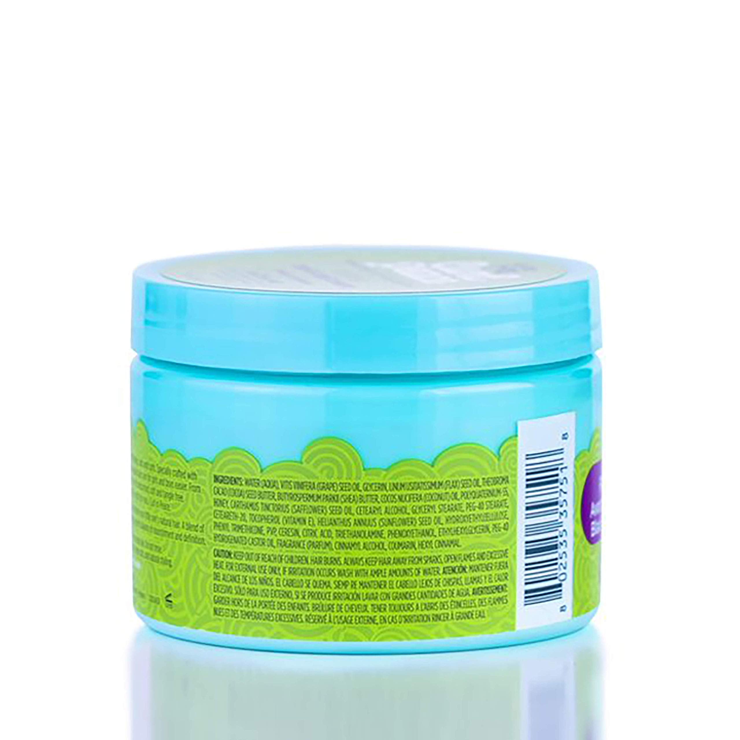 Just For Me Curl Peace Defining Curl & Coil Cream (3 Pack) – Holds & Hydrates with Flaxseed, Avocado & Castor Oil