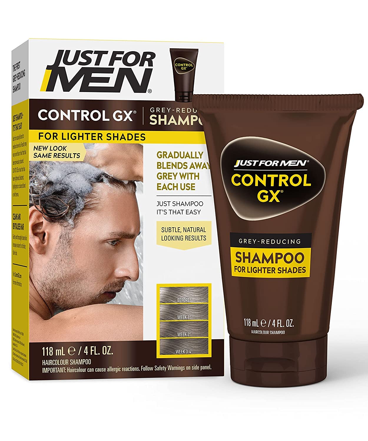 Just for Men Control GX Grey Reducing Shampoo – Blonde & Medium Brown