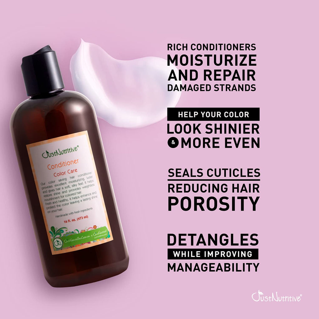 Just Nutritive Color Care Conditioner – Best Color-Treated Hair Conditioner for Vibrant Color