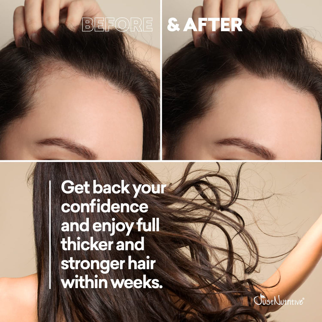 Grow New Hair Shampoo | Just Nutritive | Natural, Gentle Hair Growth Support | 16 oz