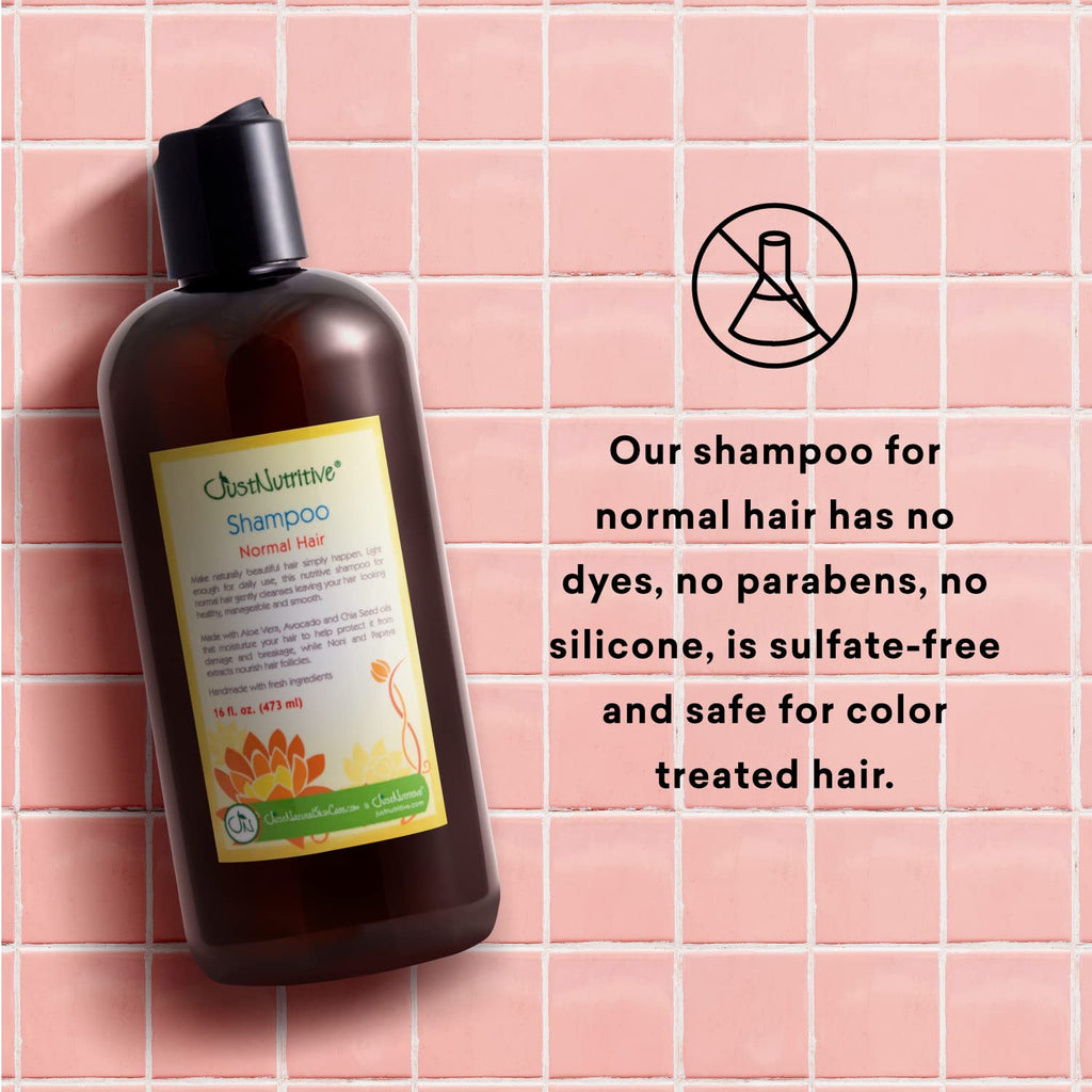 Just Nutritive Normal Hair Shampoo | Gentle Hydration for Normal Hair