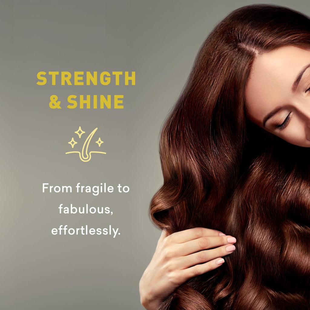 Just Nutritive Thicker Hair Shampoo — Hair Thickening & Growth Support (16 oz)