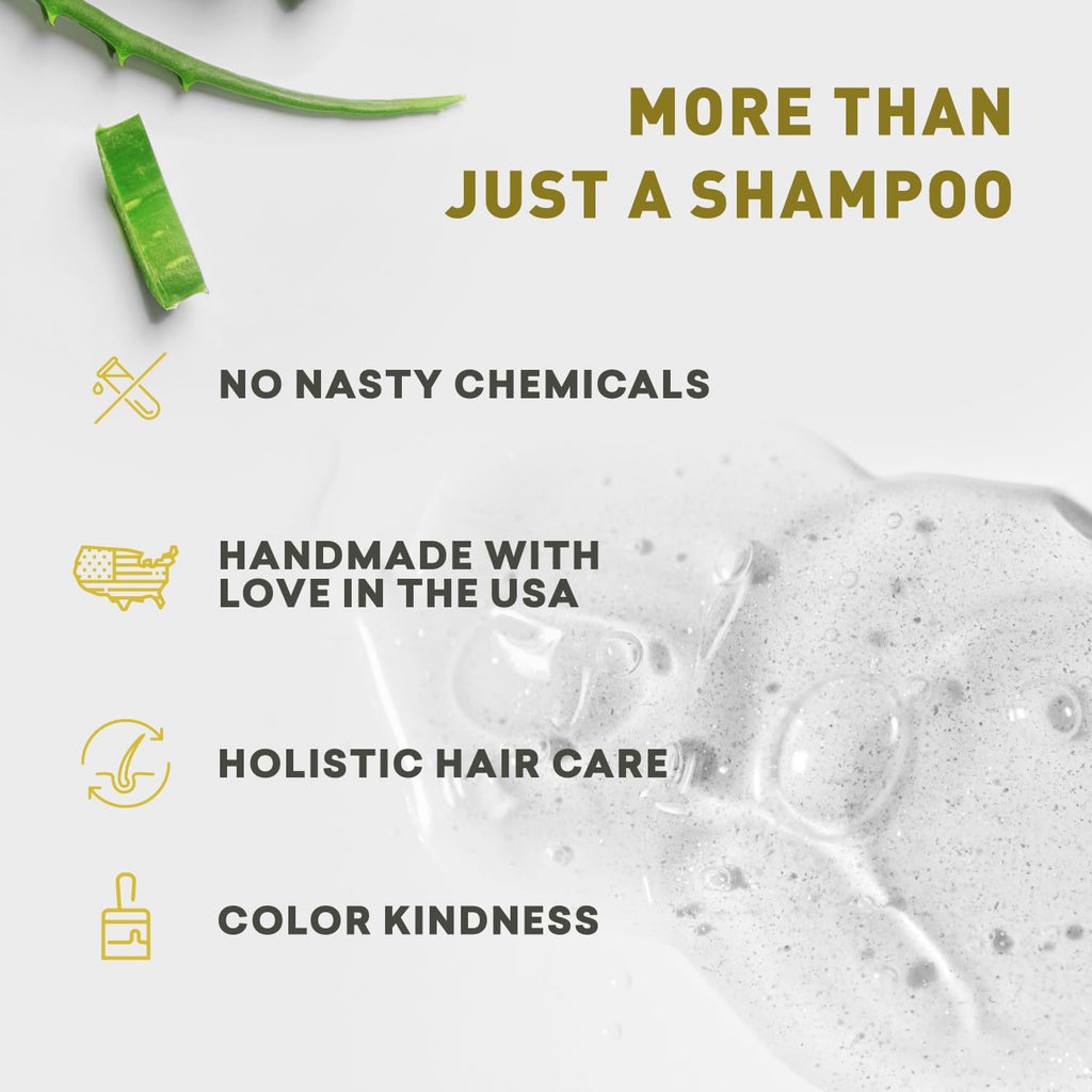 Just Nutritive Thicker Hair Shampoo — Hair Thickening & Growth Support (16 oz)