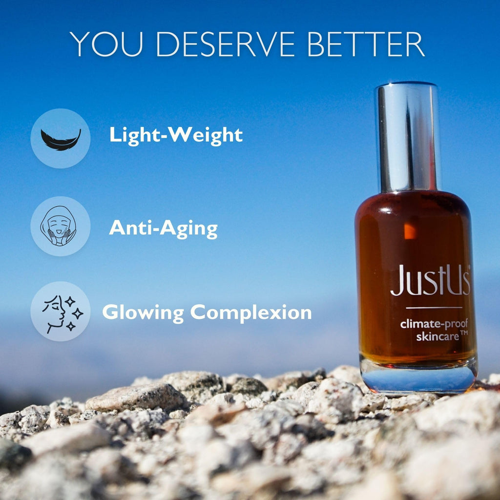 Just Us Tighten + Glow Serum Mist – Hydrating + Exfoliating Anti-Aging Treatment (50ml)