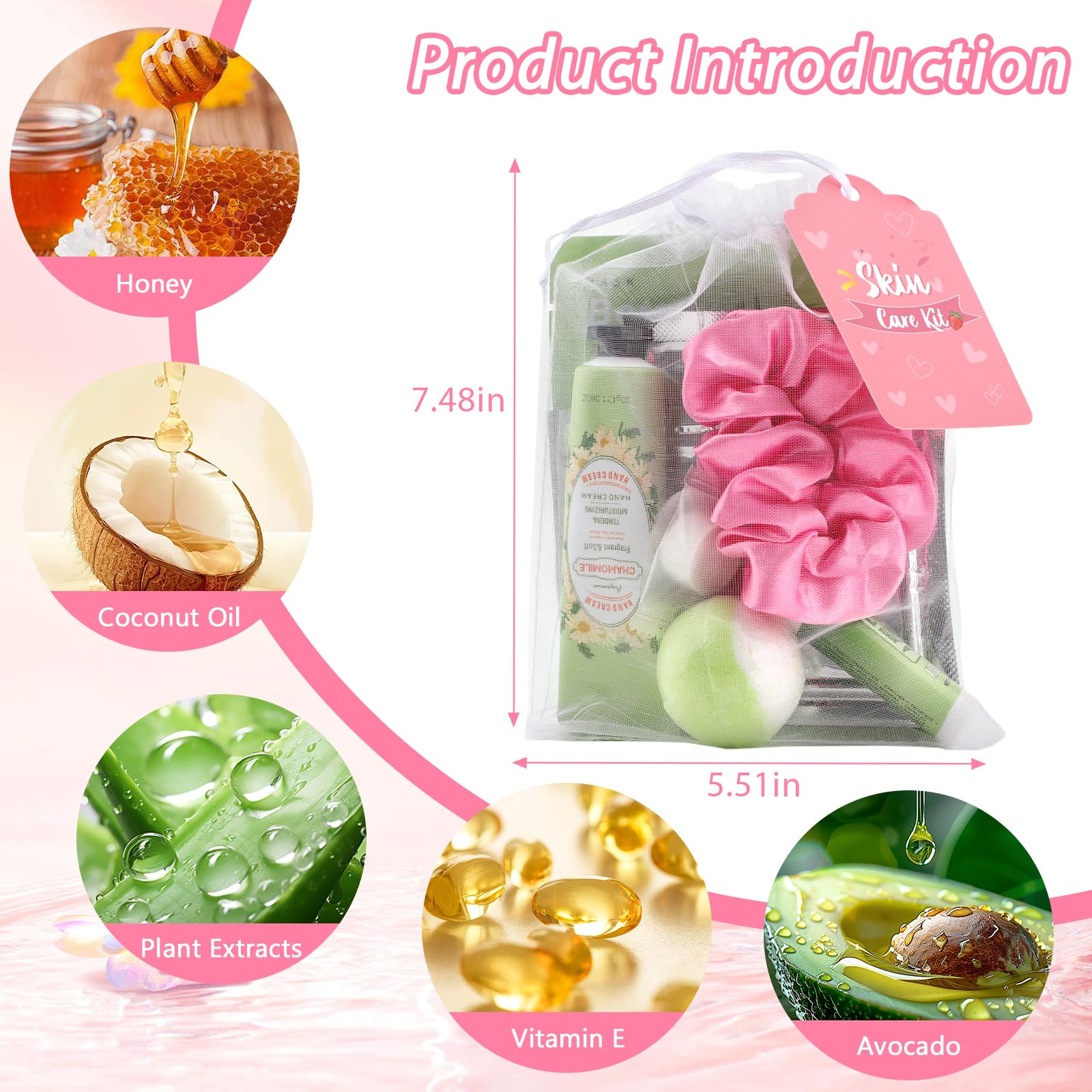 Jutqut 108-Piece Spa Party Set for Girls – Masks, Towels, Headbands & More