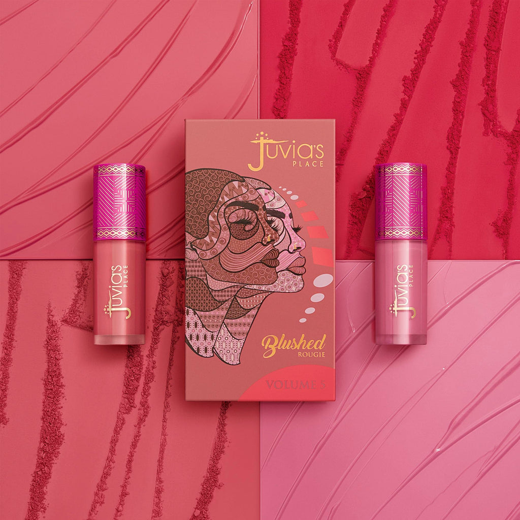 Juvia's Place Blushed Liquid Blush BarbieRose – Dewy Tint, Buildable Color, Long-Lasting Wear