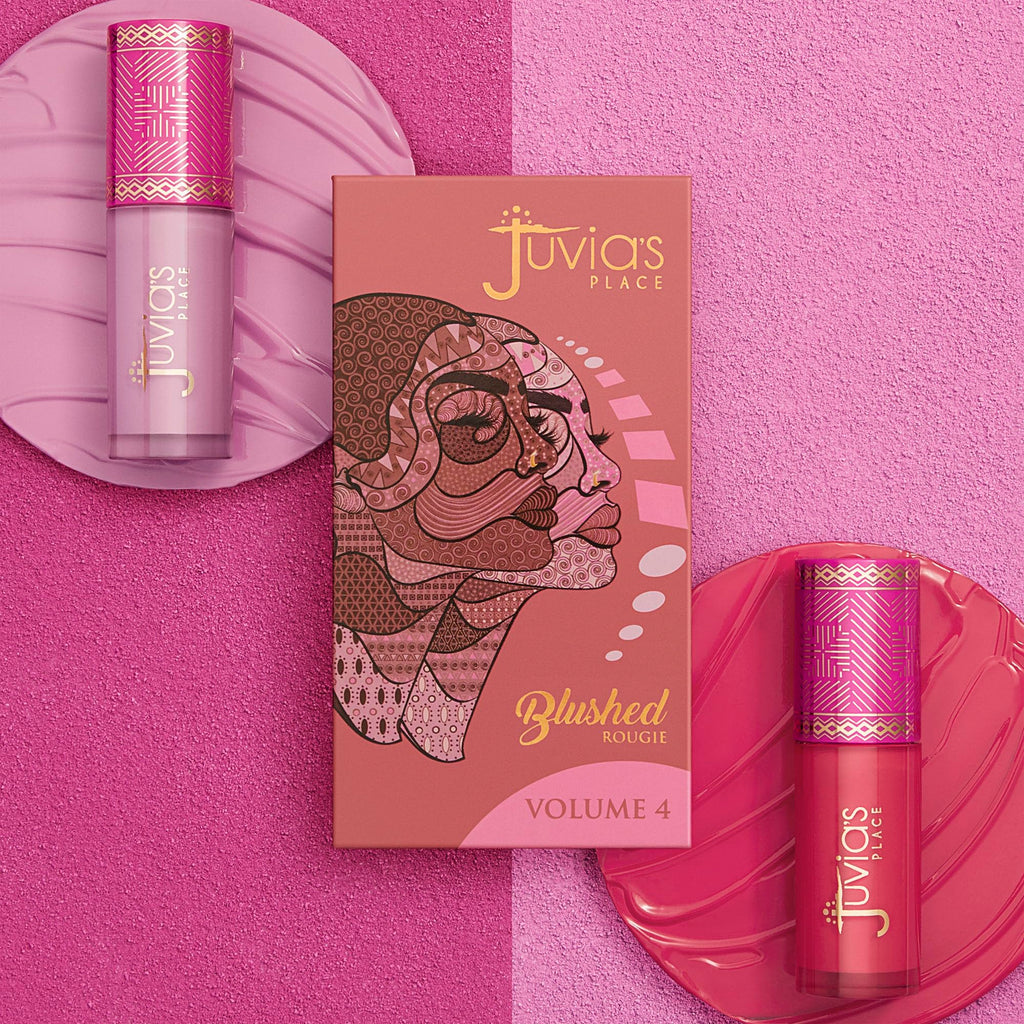 Juvia's Place Blushed Liquid Blush RoseyPosey – Dewy Tint Cheeks, Buildable Cream Blush