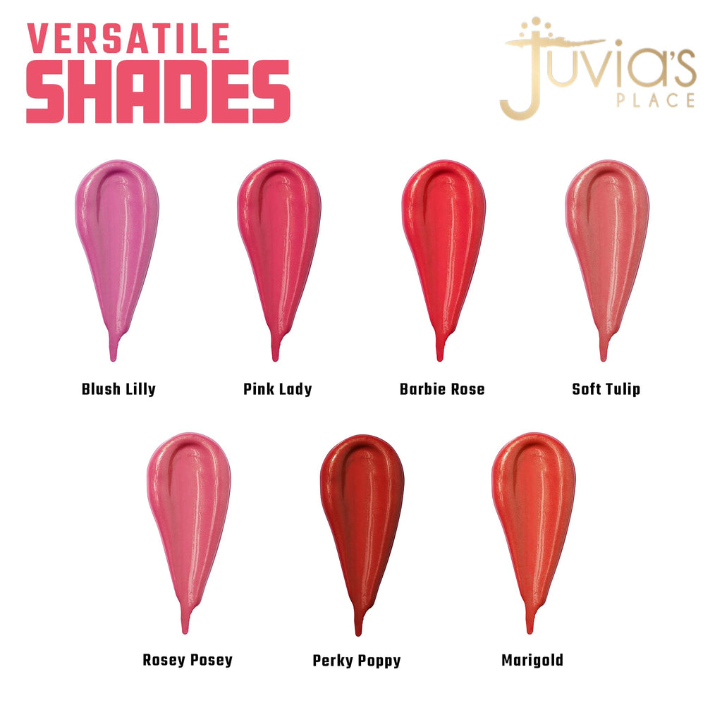 Juvia's Place Blushed Liquid BlushLighter Rosey Posey Glow – Buildable Radiant Cheek Color