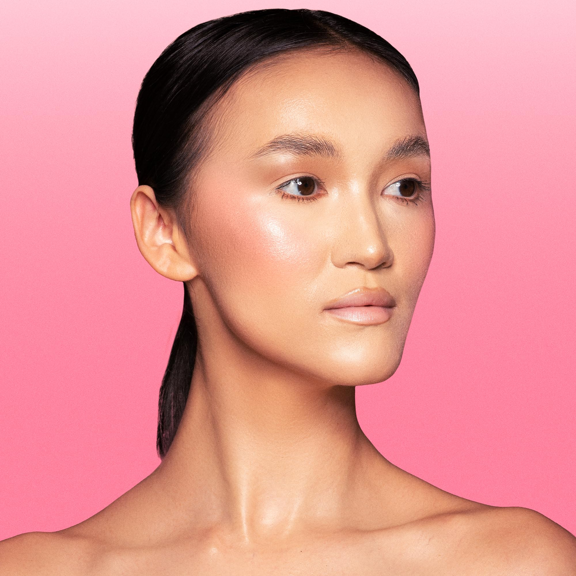 Juvia's Place Blushed Liquid BlushLighter – Soft Tulip Glow, Luminous Peachy-Pink Radiance