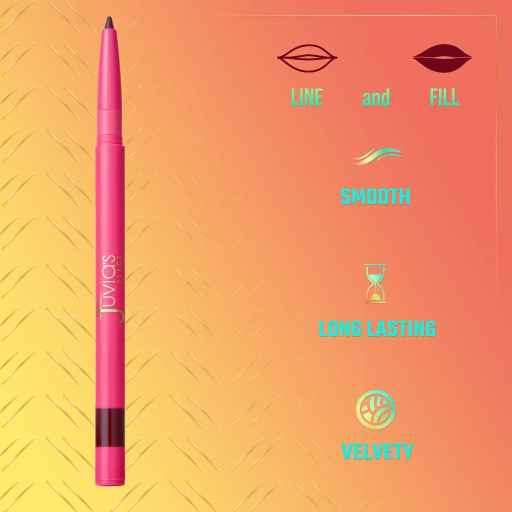Juvia's Place Coffee Shop Luxe Lip Liner Scorpio – Precision Matte Lip Pencil