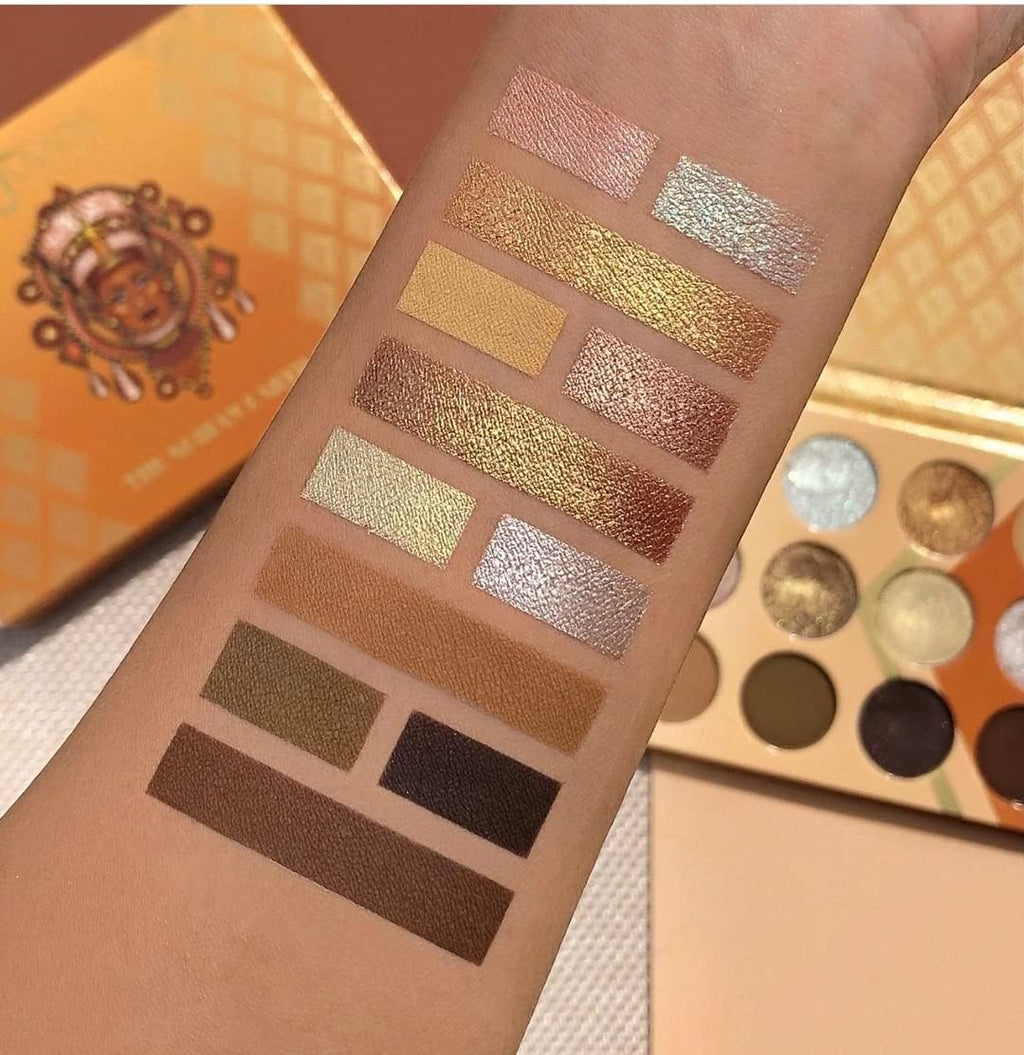 Juvia's Place Nubian Earth Palette - Universal Browns & Tans - Matte & Shimmer Pressed Pigments