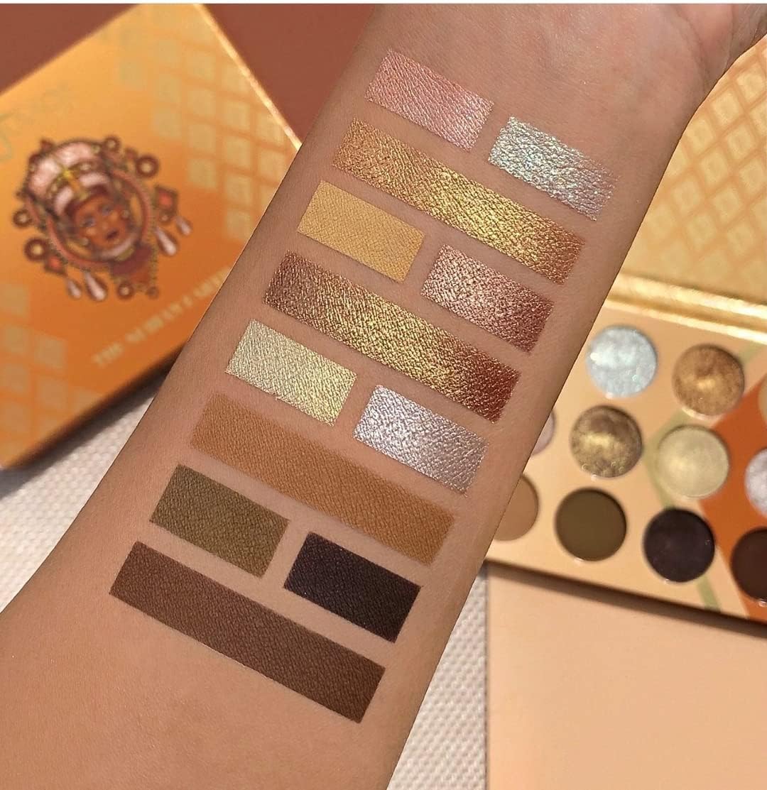 Juvia's Place Nubian Earth Palette - Universal Browns & Tans - Matte & Shimmer Pressed Pigments