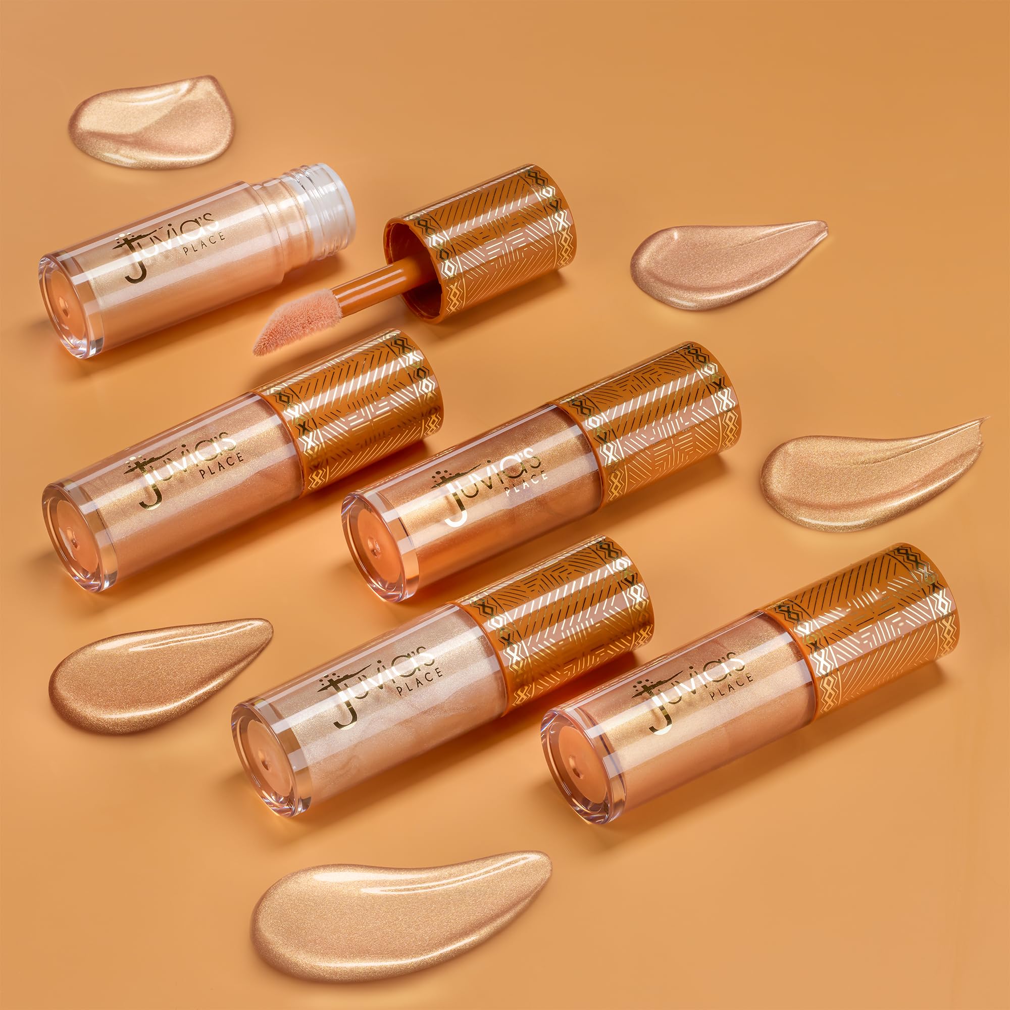 Juvia's Place Nubian Glow Liquid Luminizer - Egyptian Glow, Buildable Face & Body Highlighter