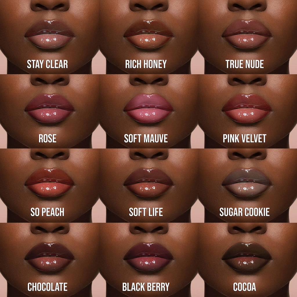 Juvia's Place Volumizing Gloss Sticks True Nude – Hydration, Shine & Subtle Plump