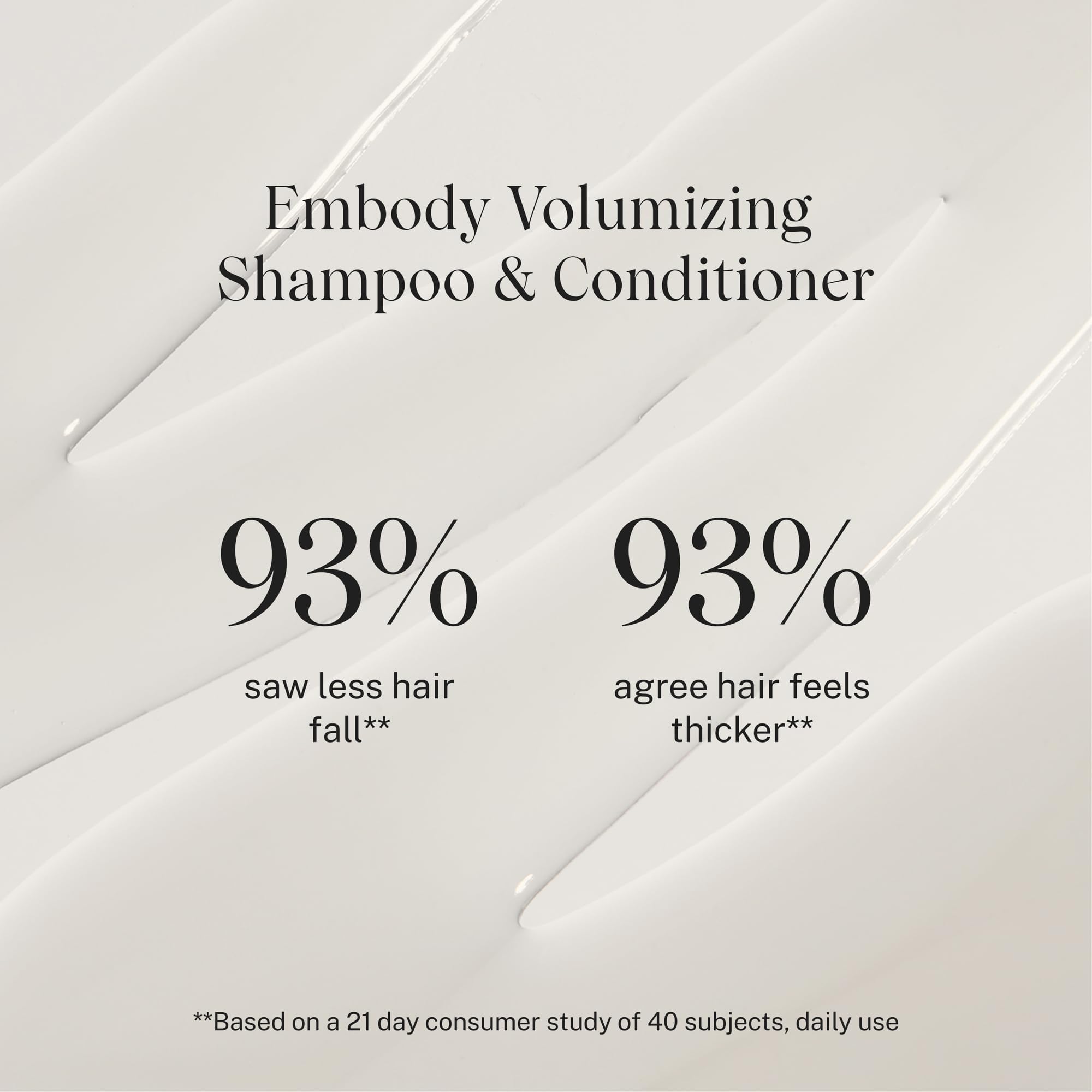 JVN Embody Volumizing Shampoo & Conditioner Set — Color-Safe, Clarifying for Fuller, Shiny Hair