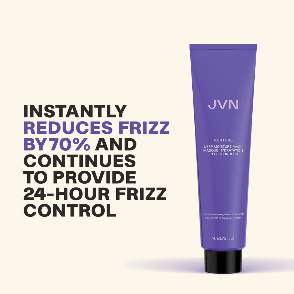 JVN Nurture Deep Moisture Mask | Hydrating Hair Treatment for All Hair Types
