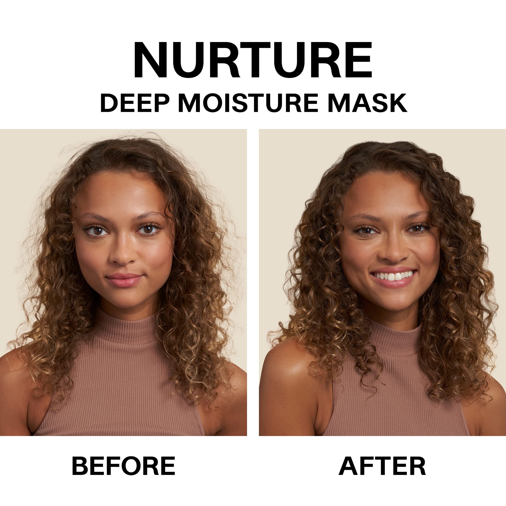 JVN Nurture Deep Moisture Mask | Hydrating Hair Treatment for All Hair Types