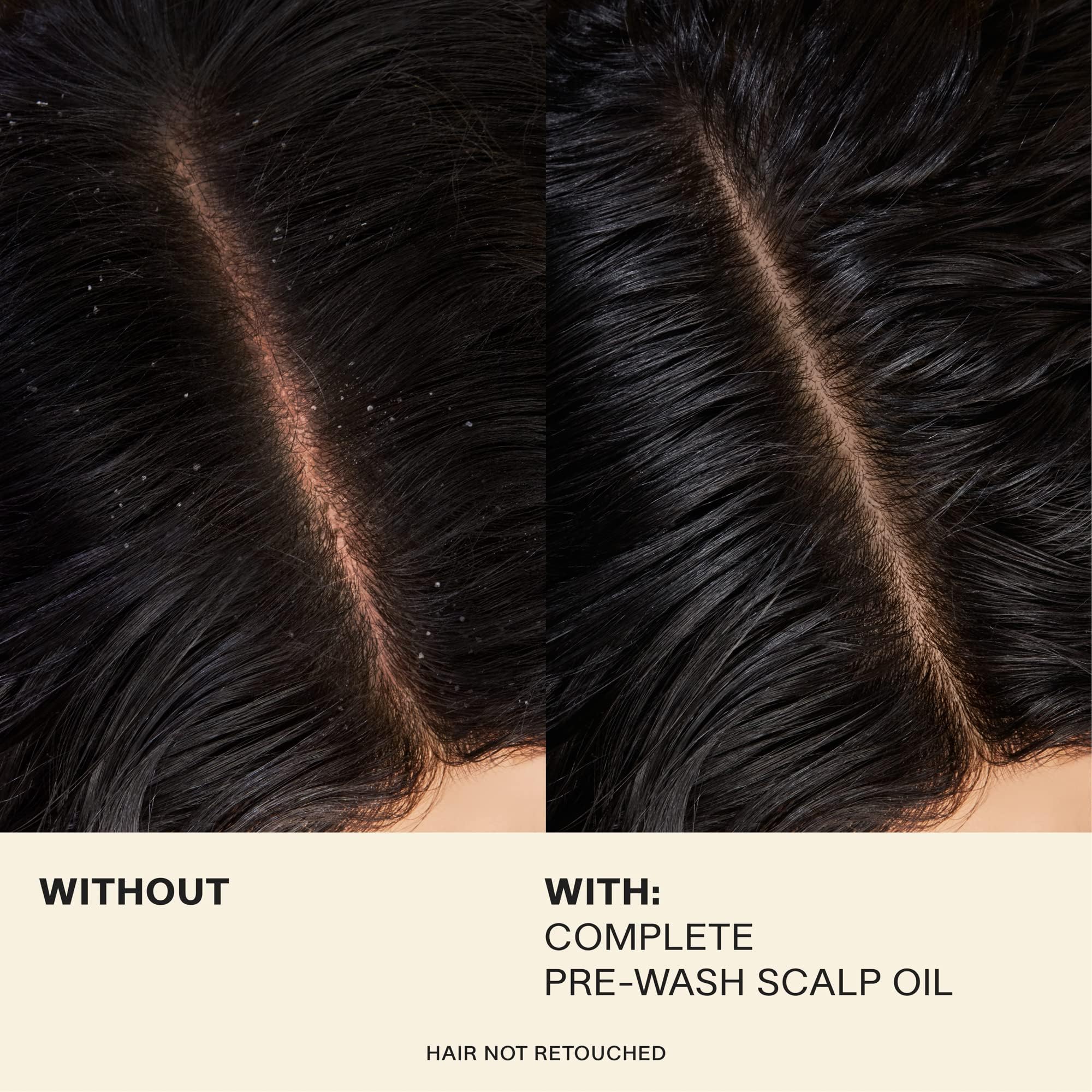 JVN Complete Pre-Wash Scalp Oil – Silicone-Free Clarifying & Strengthening Treatment, 1.7 Fl Oz