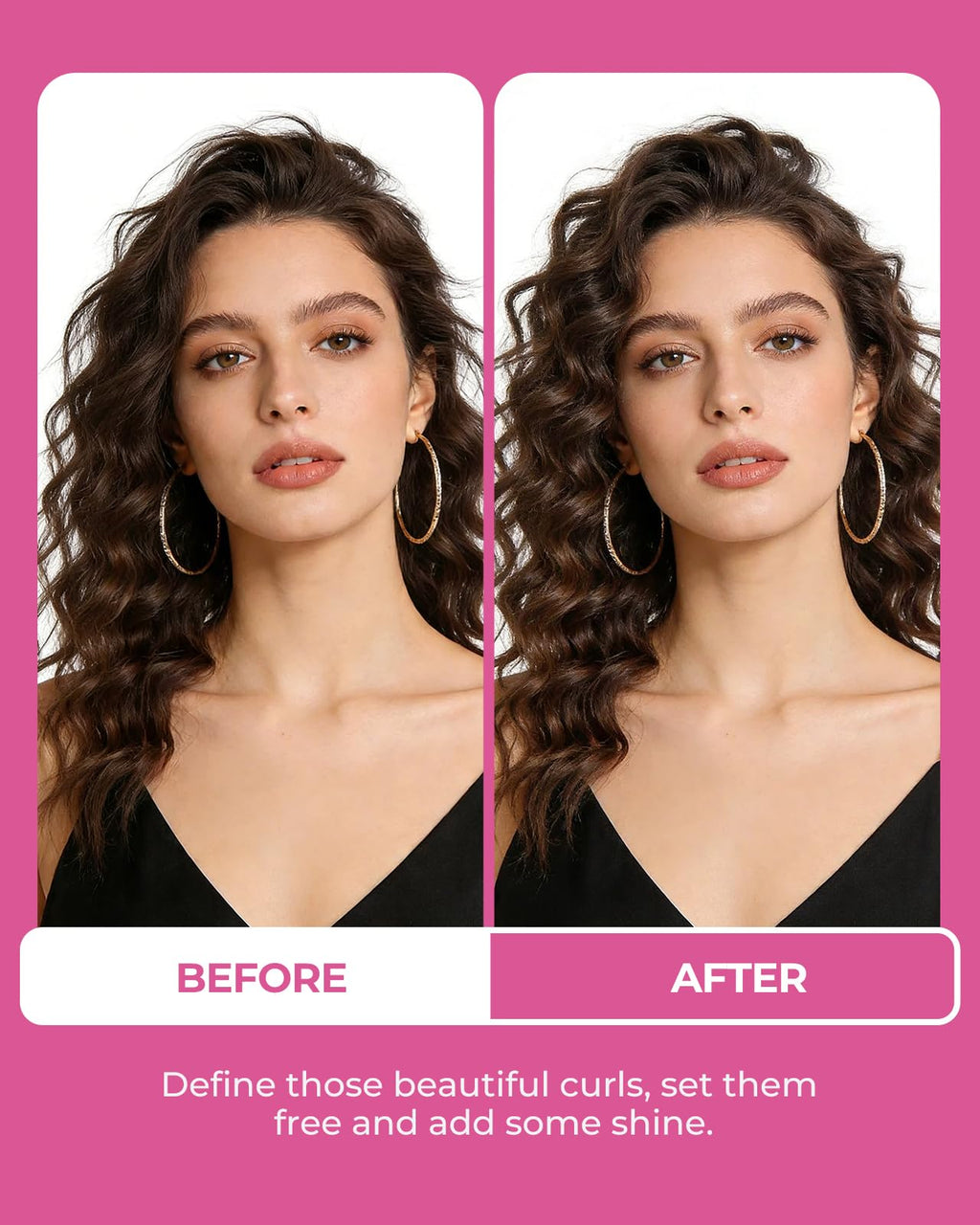 JVR Curl Cream for Curly Hair – 2-in-1 Defining, Hydrating Curl Cream with Coconut Oil & Vitamin E | Anti-Frizz & Heat Protectant (7.05oz)