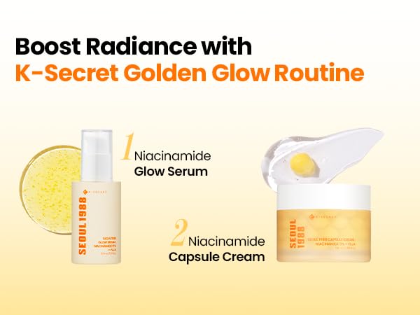 K-SECRET SEOUL 1988 Niacinamide Glow Serum – 15% Niacinamide + Yuja (30ml)