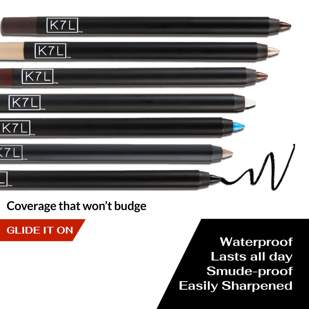 K7L Brown Eyeliner – Waterproof, Smudge-Proof & Precise