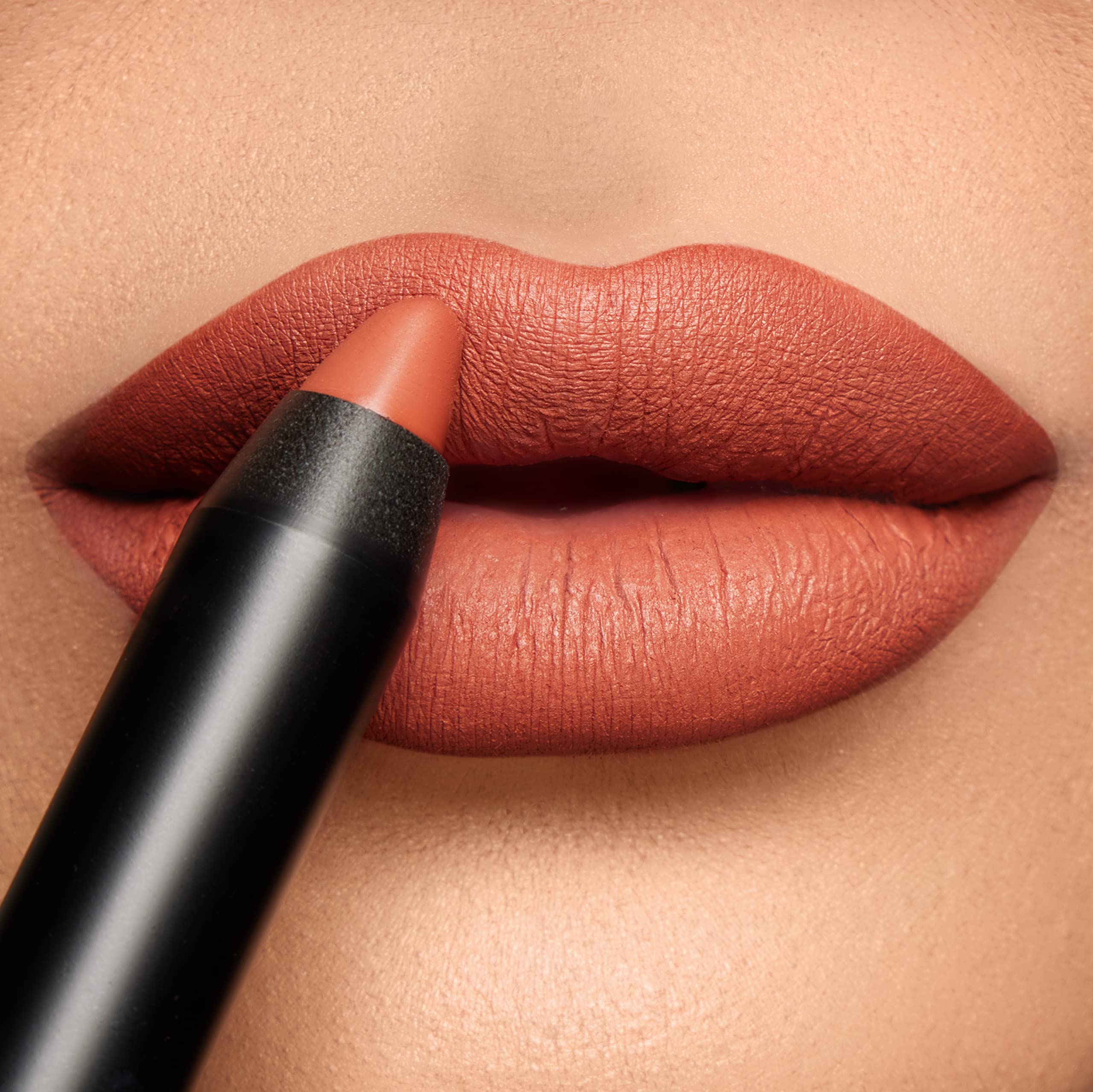 K7L Lipsilk Matte Orange Brown Lip Crayon | Long-Lasting Ultra-Pigmented Color