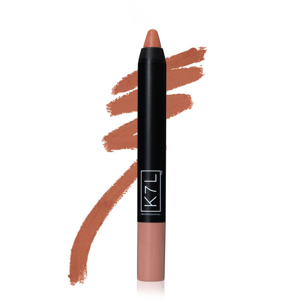 K7L Nude Lipstick Crayon Sweet Dream – Matte, One-Swipe Color for All-Day Wear