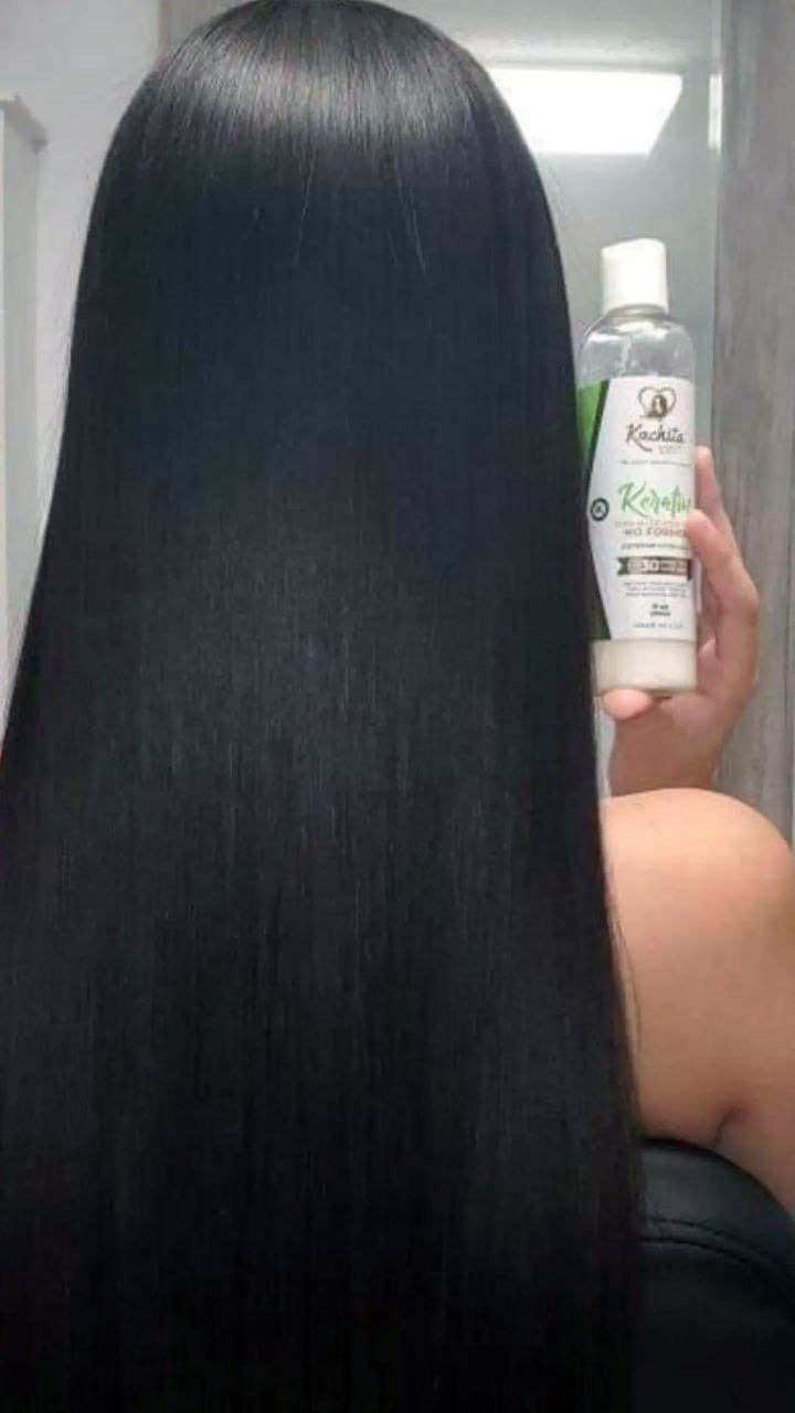 Kachita Spell Formaldehyde-Free Brazilian Keratin Treatment | Made in USA (8 fl oz)