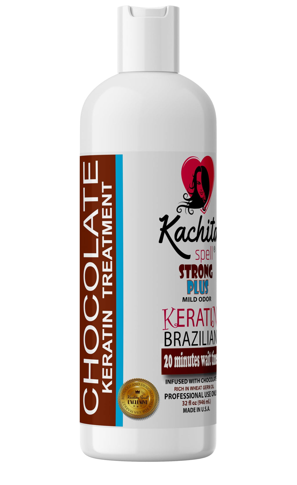 Kachita Spell Chocolate Brazilian Keratin Treatment 32oz – Made in USA
