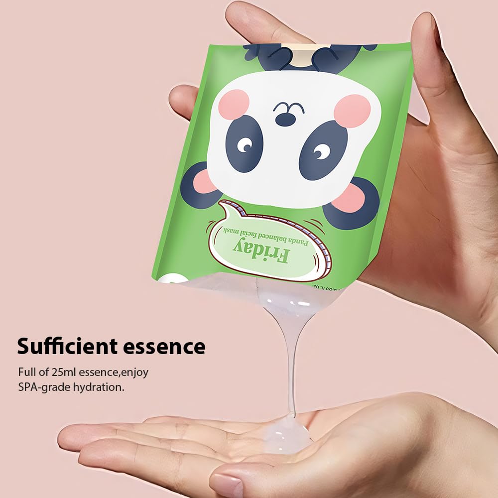 Kaely 7-Pack Kids Face Masks – Animal Character Spa Set (01A)