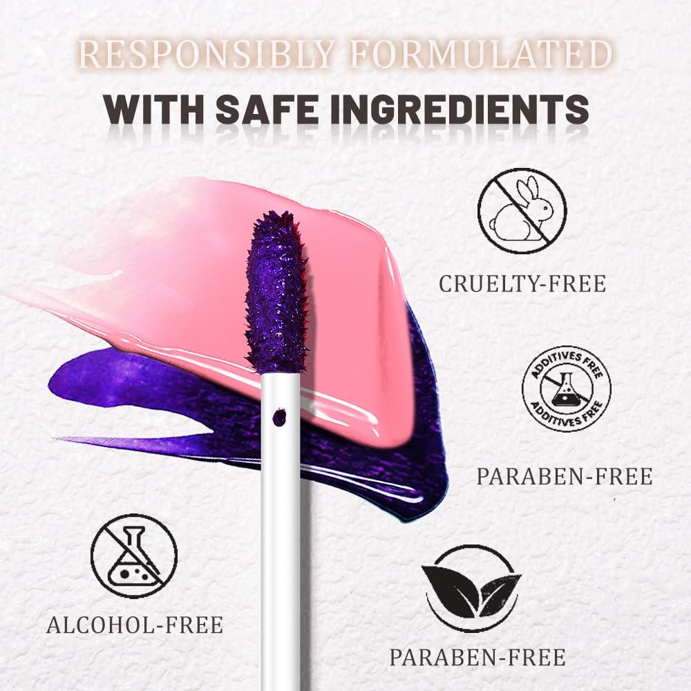 Kaely 3Pcs Lip Stain Peel Off Masque – Long-Lasting Matte Lip Tint Set C-05 C-07 C-08