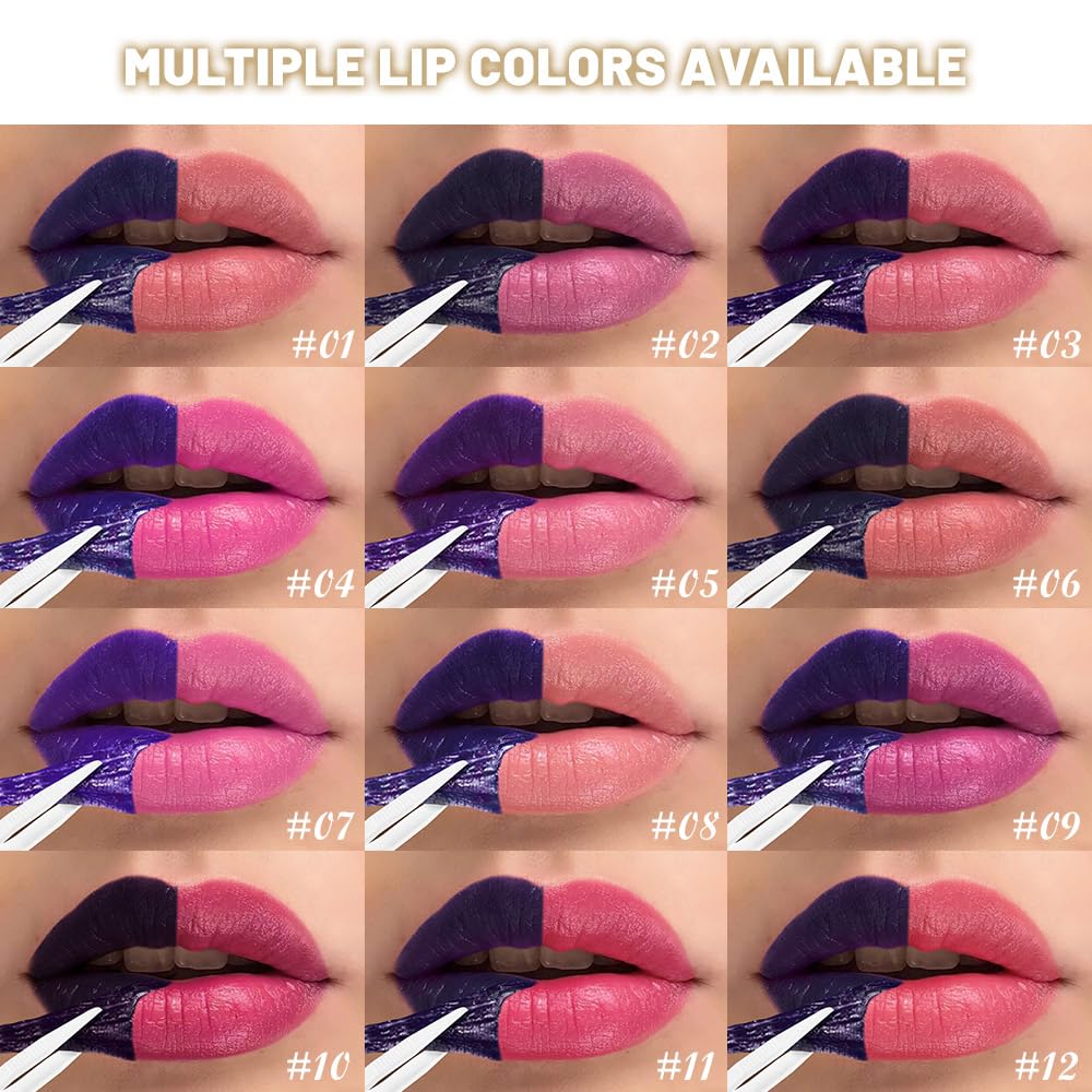 Kaely Lip Stain Peel-Off Masque 3-Piece Set – Long-Lasting Matte Tint (Vegan)
