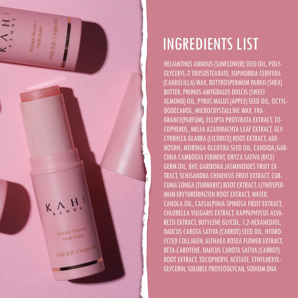 KAHI BALM SERIES | Collagen Balm Stick – All-in-One Skin Moisturizer & Primer