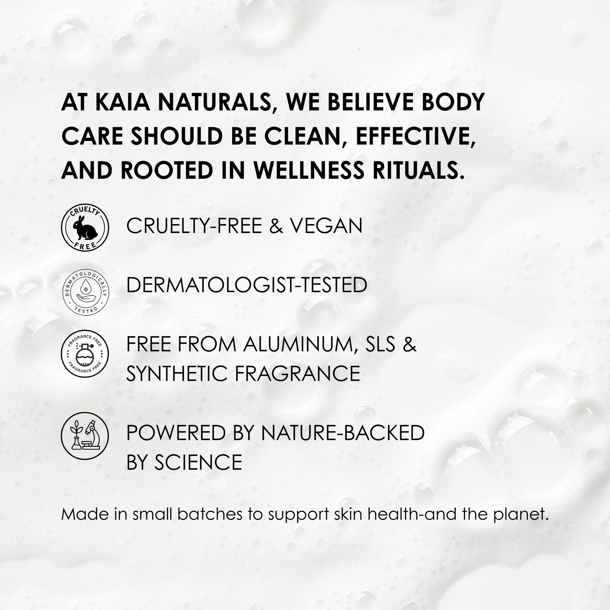 Kaia Naturals Takesumi Detox Sakura Blossom Charcoal Deodorant